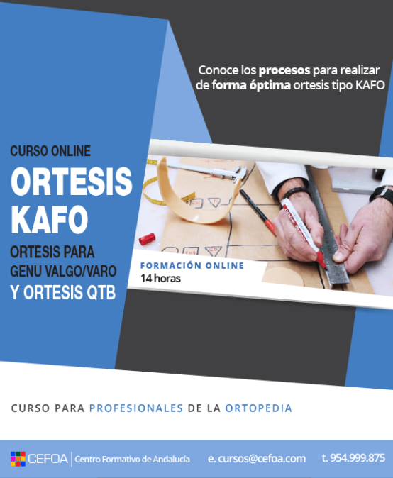 Ortesis KAFO: Ortesis para genu-valgo/varo y ortesis QTB.