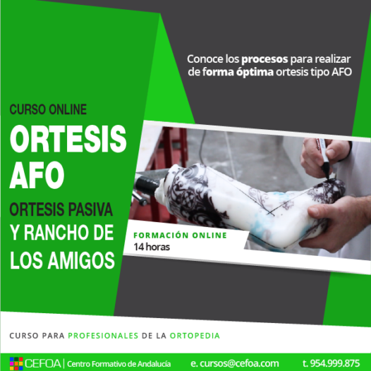Ortesis AFO: ortesis pasiva y Rancho de los amigos