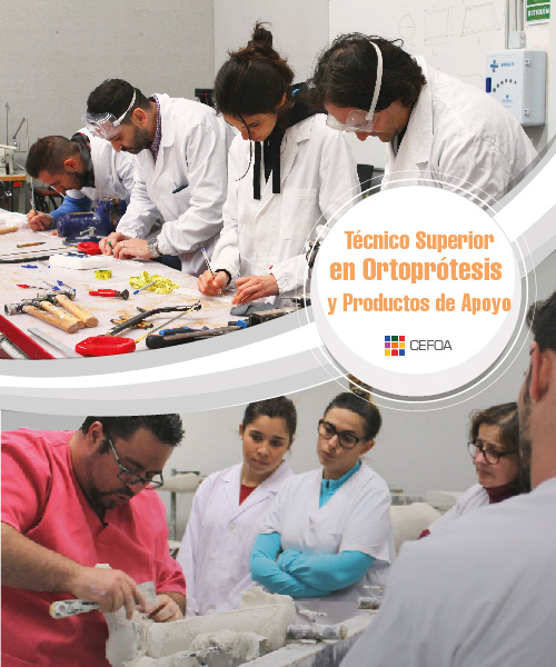 Ciclo Técnico Superior en Ortoprótesis y Productos de Apoyo