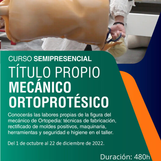 Título Propio Mecánico Ortoprotésico